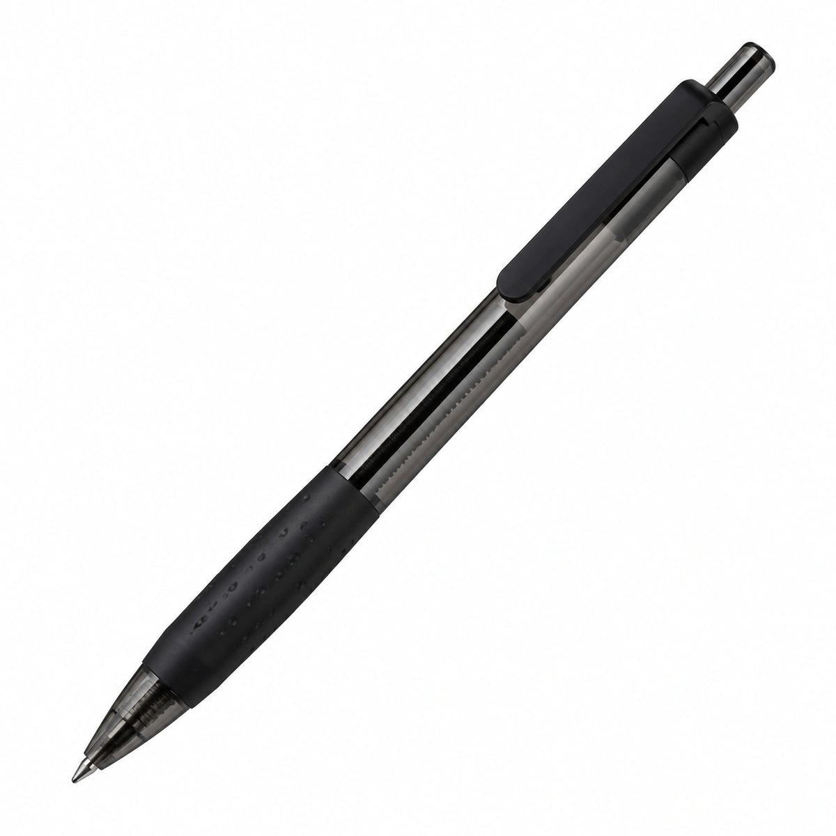 Bolígrafo Retráctil 0.7mm Negro con Agarre Cómodo