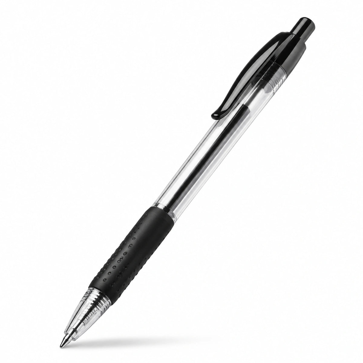 Bolígrafo Retráctil Negro de 0.7mm