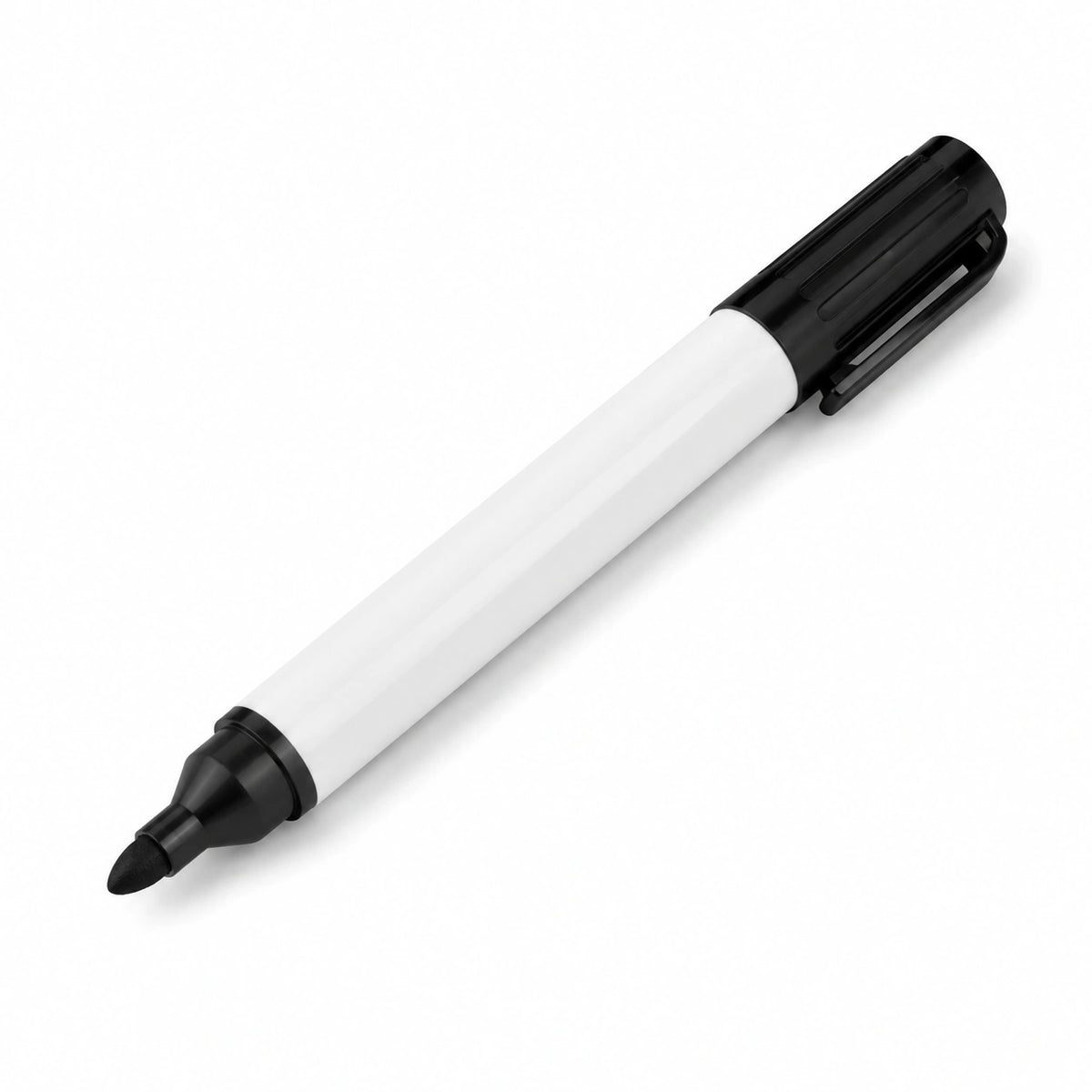 Marcador Negro para Pizarra Blanca con Punta Fina