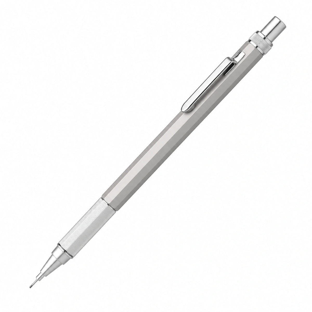 Portaminas Metálico 0.5mm Plata