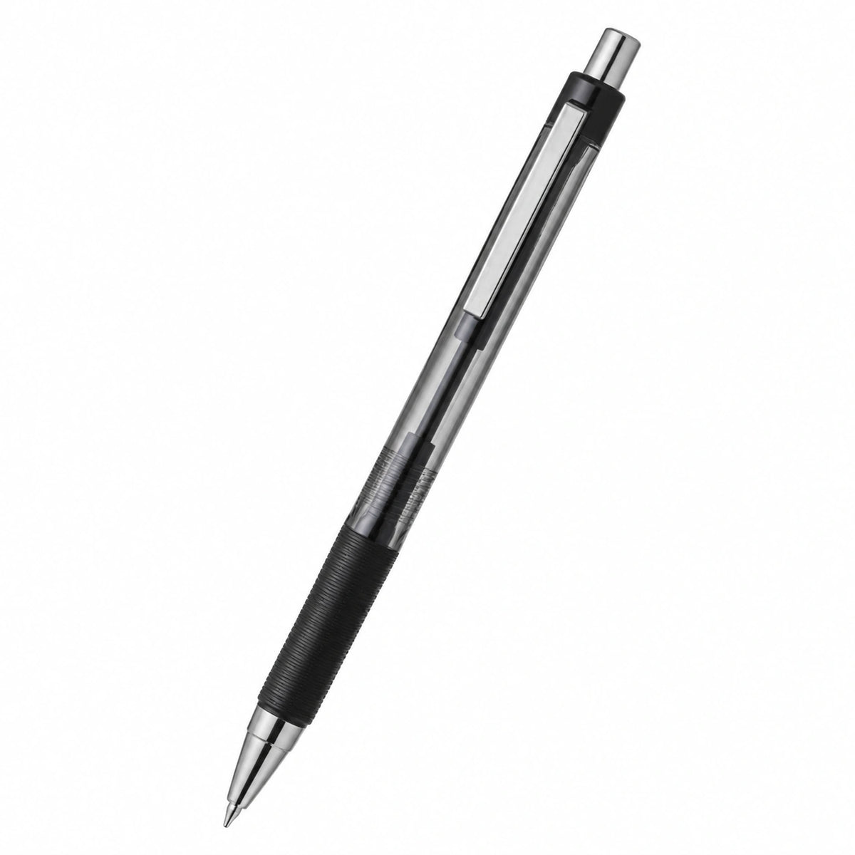 Bolígrafo retráctil negro 0.7 mm con tinta de secado rápido