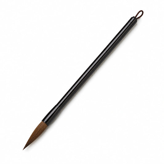Pincel de Caligrafía Chino Negro de Cerdas Naturales 6 cm
