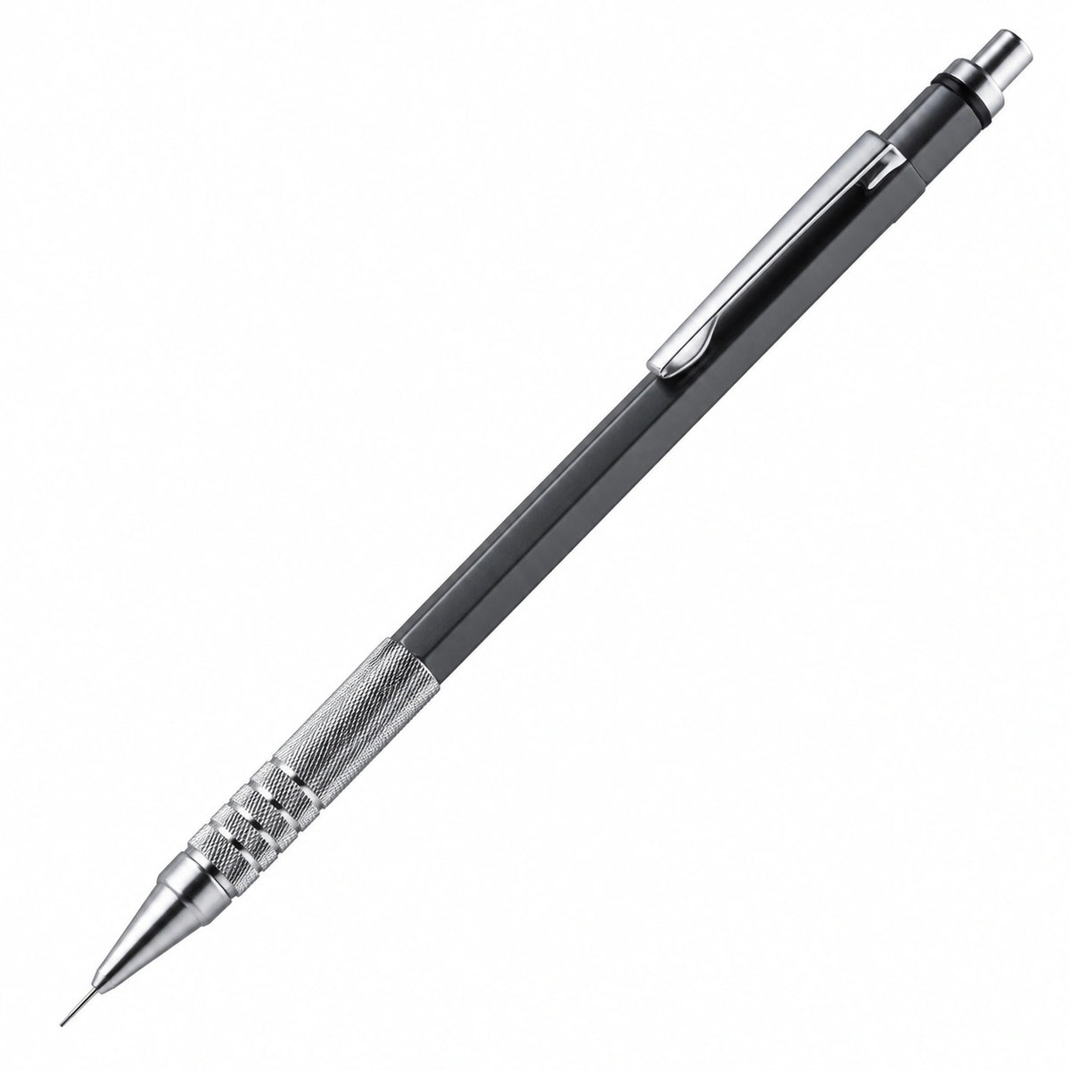 Lápiz Mecánico 0.5 mm Negro con Clip