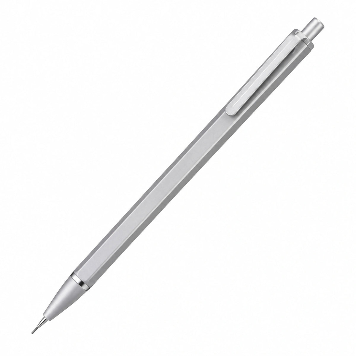 Portaminas Automático Plateado 0.5 mm