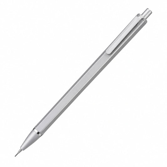 Portaminas Automático Plateado 0.5 mm