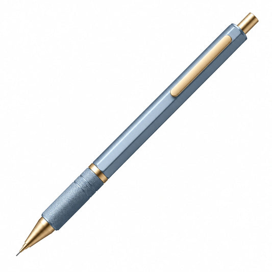 Portaminas Automático Azul y Dorado 0.5mm